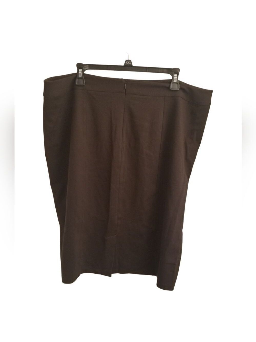 Dark Brown Mid Women's Skirt.  Rj0725